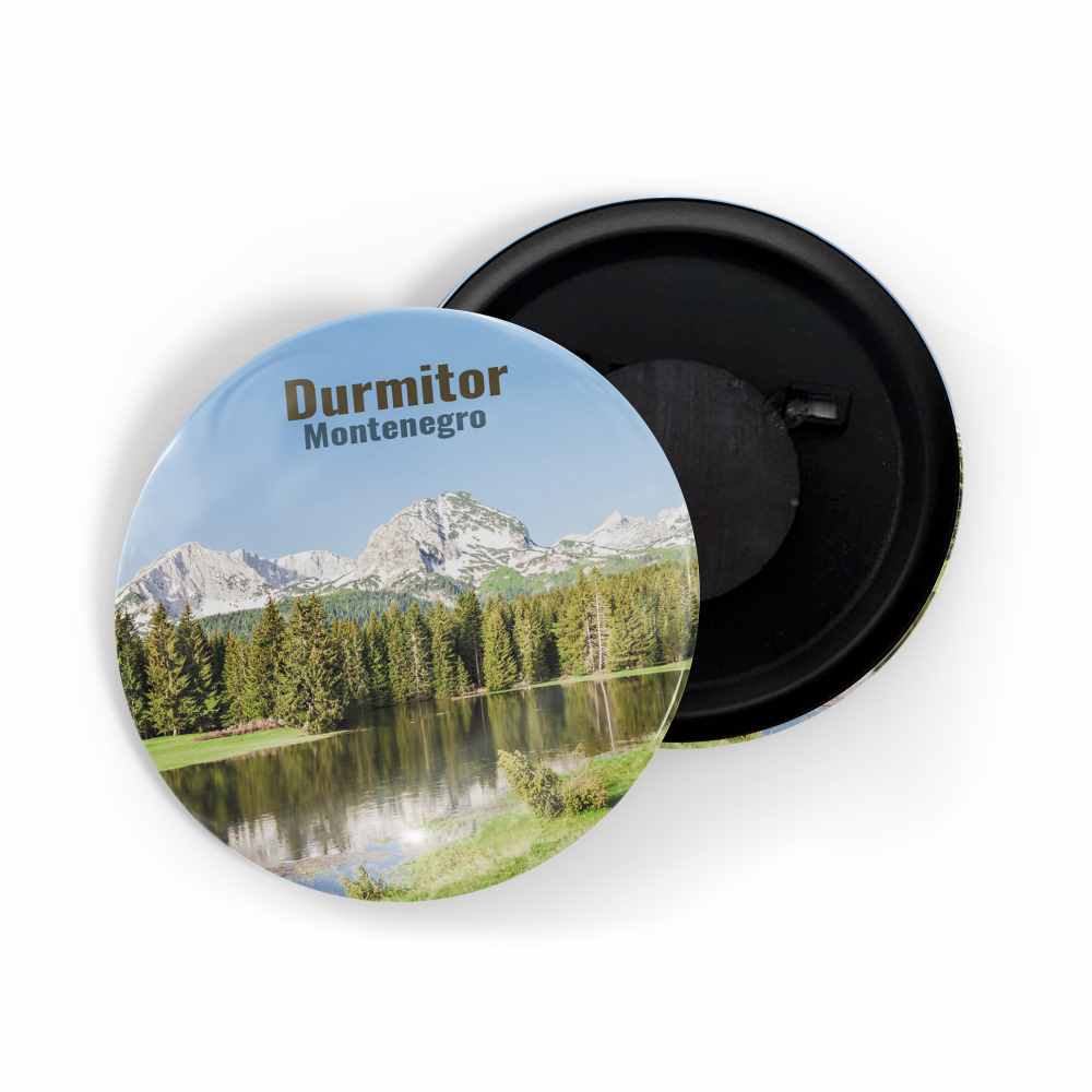 dhcrafts Fridge Magnet Multicolor Famous Tourist Place Durmitor Montenegro Glossy Finish Design Pack of 1